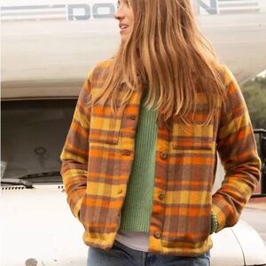 Burnside trucker jacket size S